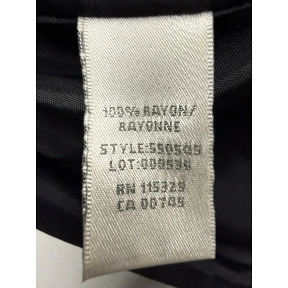 Badgley Mischka Black Cowl Neck Cocktail Dress Bubble Hem Sleeveless Size 0 - Picture 7 of 13